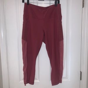 90 degree by reflex red/pink leggings